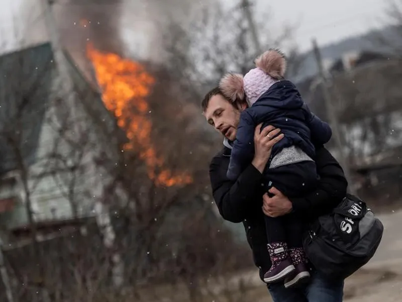 Zelenski: „În Mariupol sunt 100.000 de oameni care trăiesc în teroare și în condiţii inumane"/FOTO: Reuters.