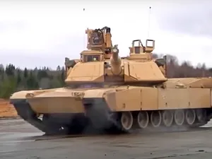 VIDEO Tancul Abrams, complicat. Consumă 11 l de kerosen/km. SUA nu cred că îl vor da Ucrainei curând - Foto: captură YouTube