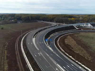 Cum arată primii 10 km din Autostrada de Centură București - Foto: Pro Infrastructura