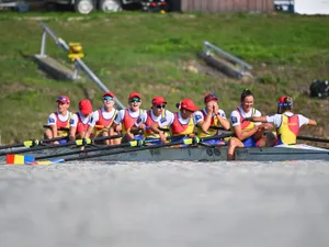 Echipajul 8+1 feminin al României- Foto: World Rowing