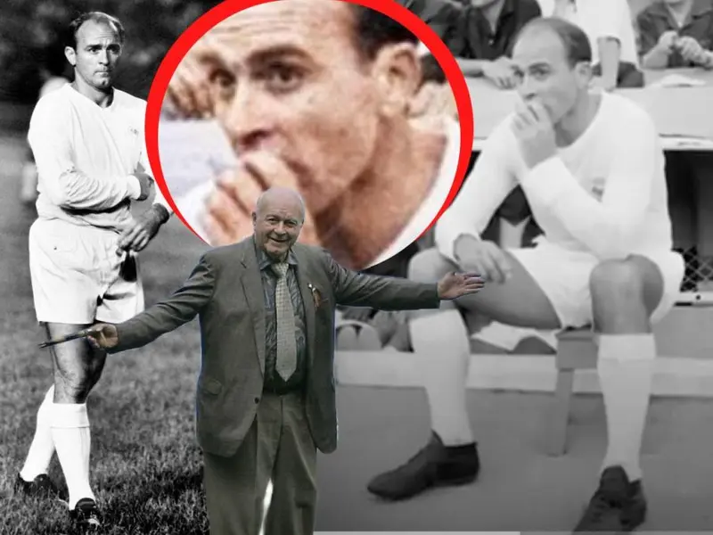 Alfredo di Stefano a cucerit cu Real Madrid de 5 ori Cupa Campionilor. A fumat pe banca de rezerve - Foto:  captură video YouTube/Soccer Sports