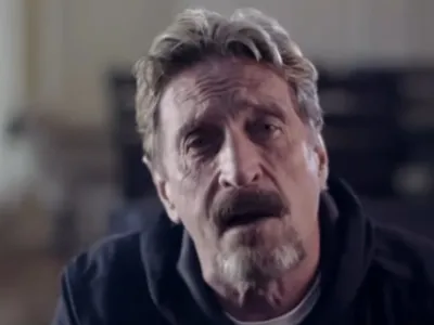 John McAfee avea 75 de ani. FOTO: Captură video