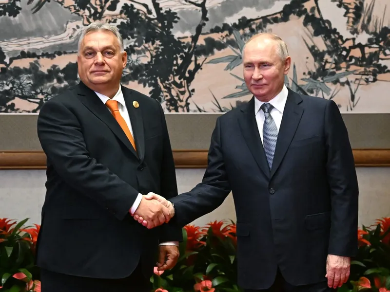 Viktor Orban a „fugit” de Iohannis și s-a dus direct la Putin să „înlănțuiască” Ungaria de Rusia - Foto: Profimedia images